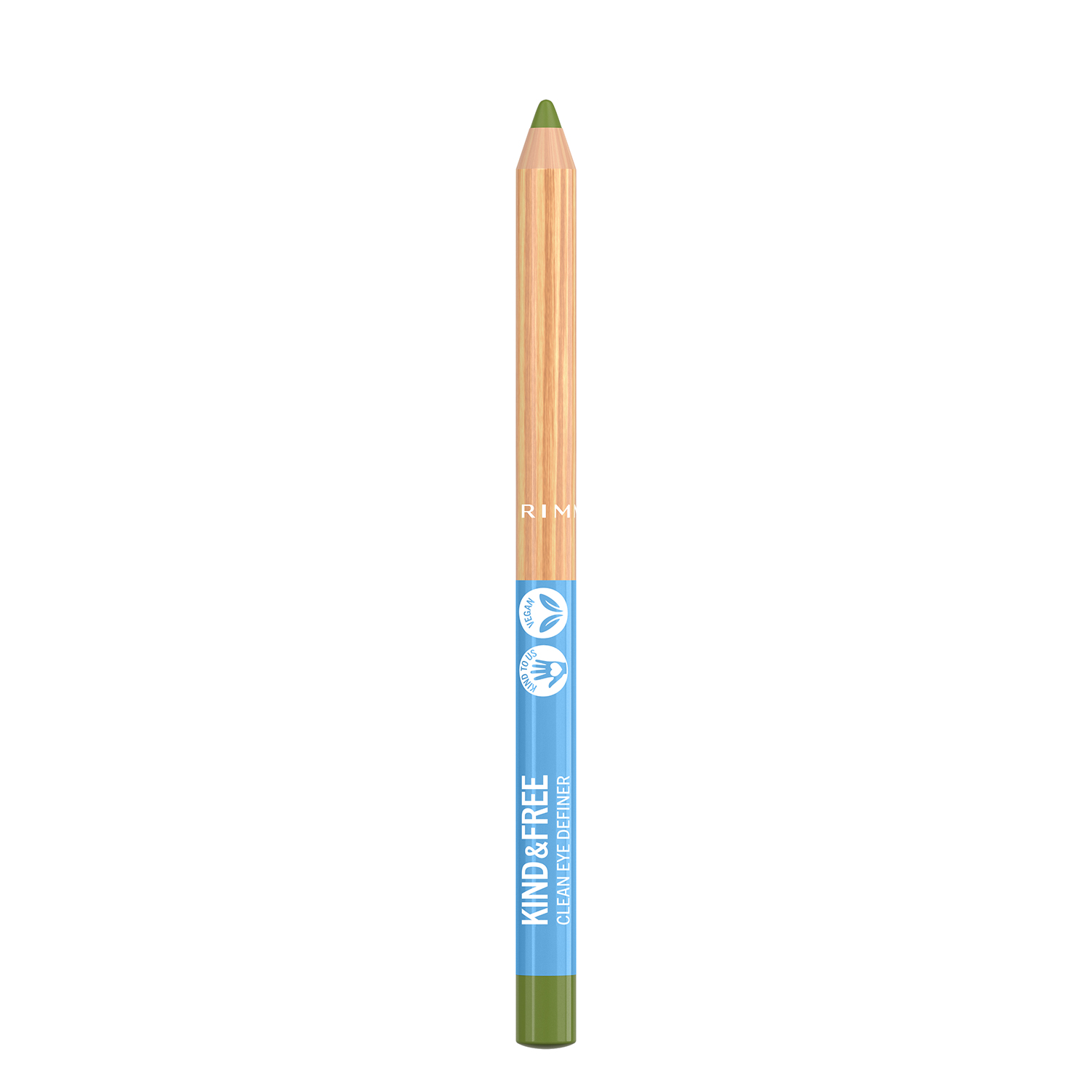 Олівець для очей Kind & Free Clean Eye Definer Rimmel London (04) Soft Orchard, 1.1 г